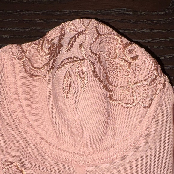 Dynamite Blush Lace Bustier - Picture 6 of 10